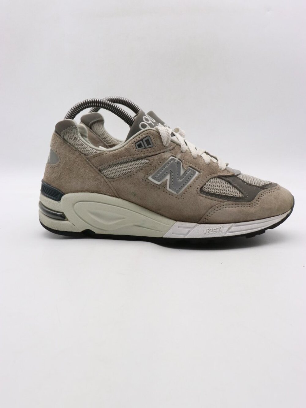 New Balance 992 Men's 6 D Women's 7.5 D Grey Suede Mesh Low Top Sneaker M990GY2